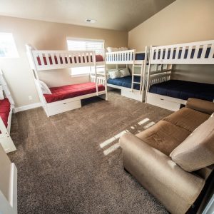 Full Bunk Bed in Shared Room