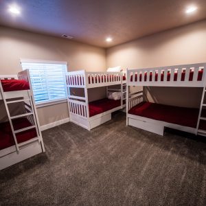 Twin Bunk Bed in Shared Room