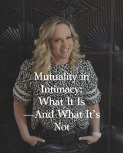 mutuality in marriage