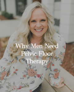 Pelvic floor therapy for men